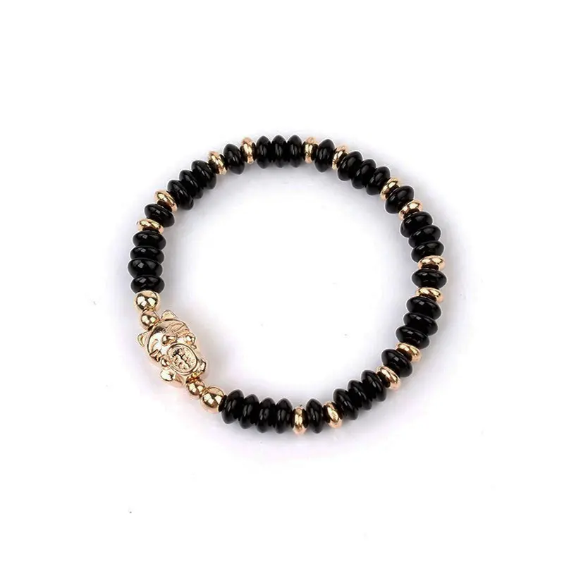 Pulsera Golden Neko Negra