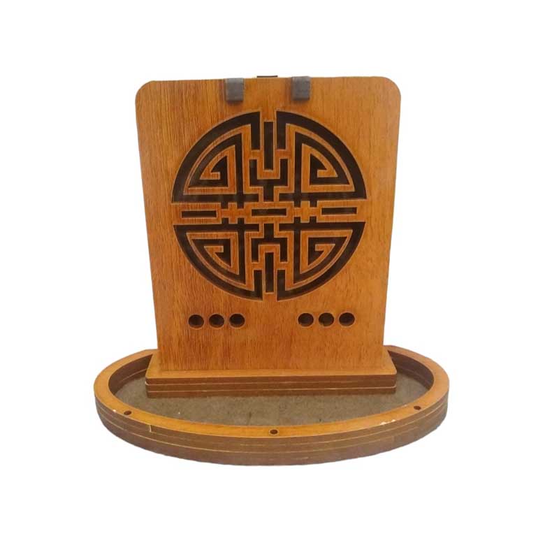 Cascada de Humo Madera 13cm Colores Varios