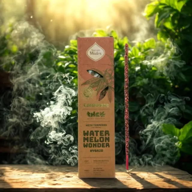 Sahumerio Cannabis THC Watermelon Wonder, Sagrada Madre