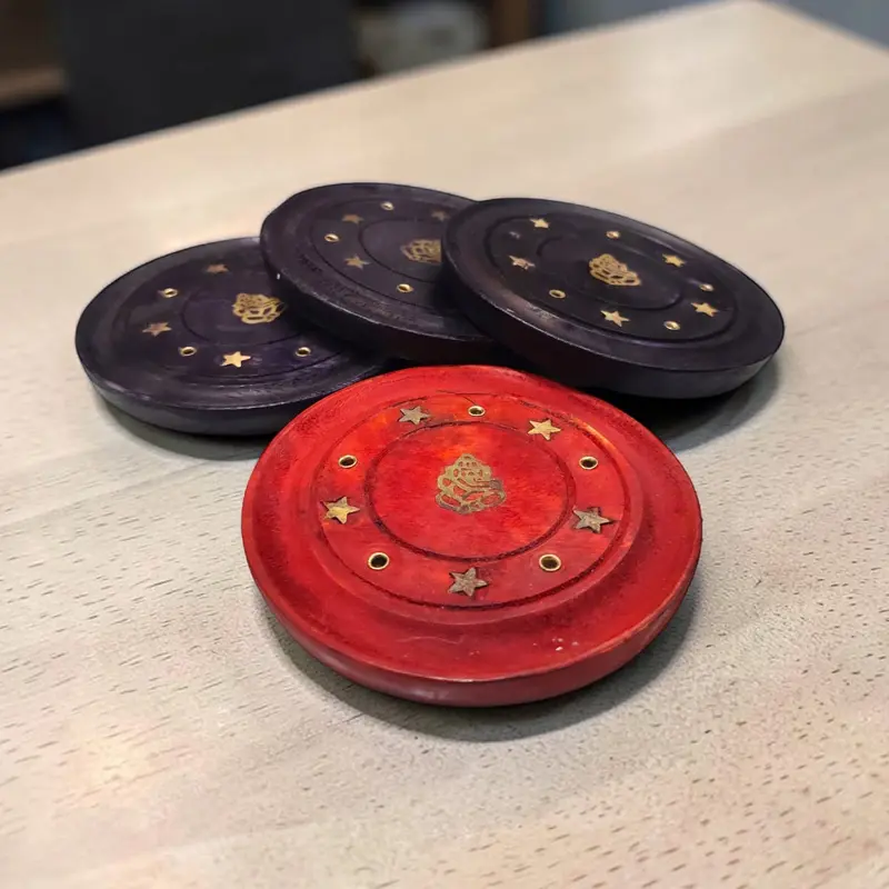 Porta Sahumerio Circular 10cm