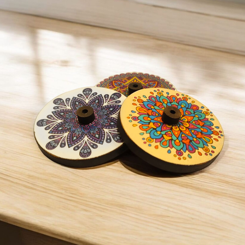 Porta Sahumerio Redondo Mandala