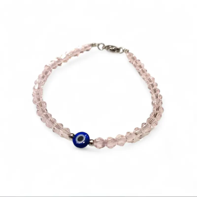  Pulsera Trendy Ojo Turco Rosa