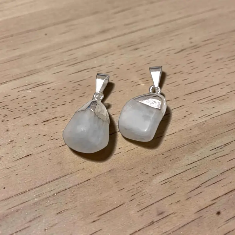 Dije Gema Amazonita Rolada