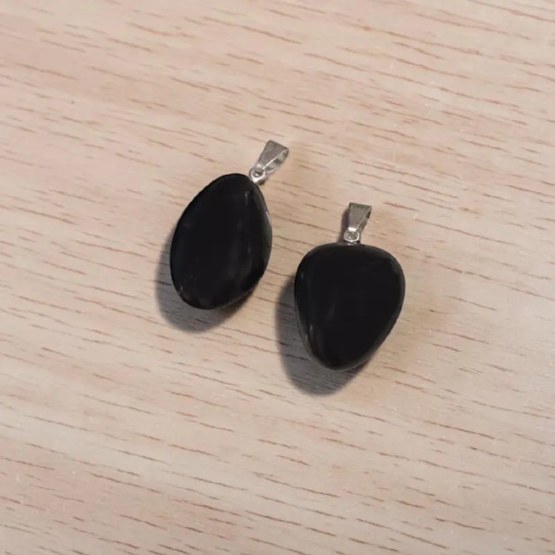 Dije Gema Shungita Rolada