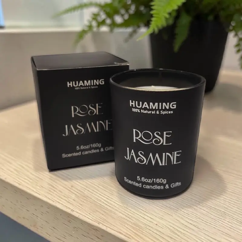 Vela Aromatica Luxury Huaming Rose Jasmine 160gr, Iluminarte