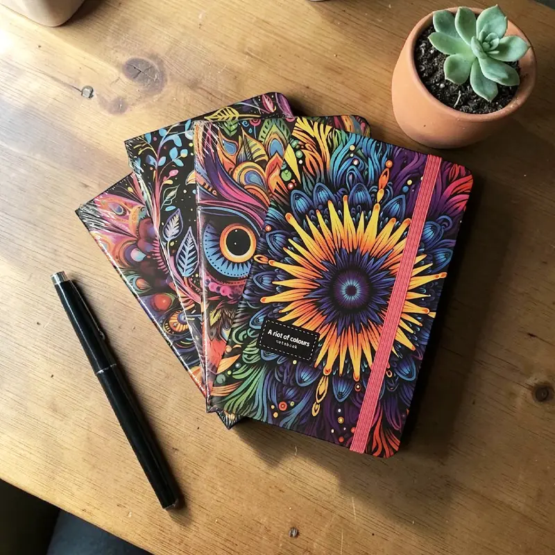 Cuaderno Chico Anotador con Elastico Modelos Varios