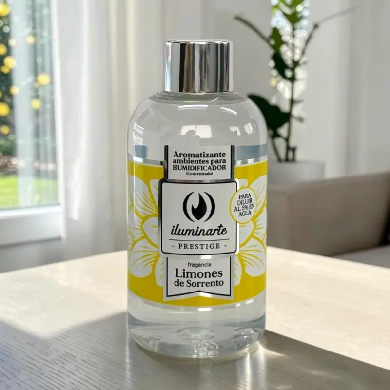 Aromatizante de Ambientes para Humidificador Limones de Sorrento, Iluminarte 200ml