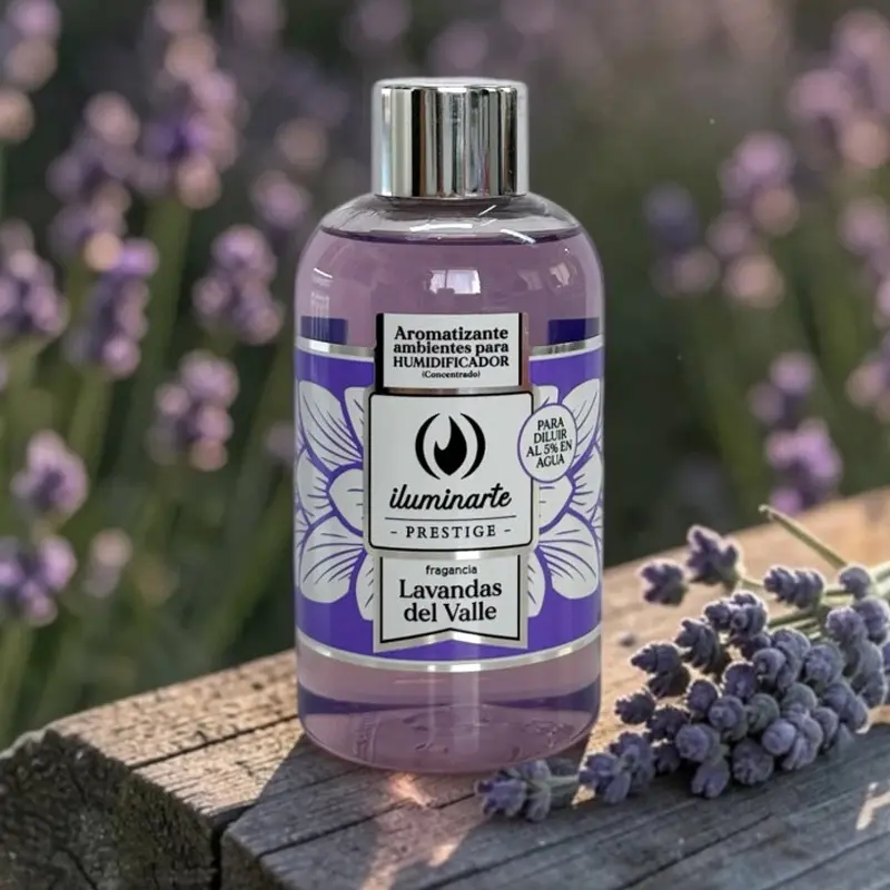 Aromatizante de Ambientes para Humidificador Lavandas del Valle, Iluminarte 200ml