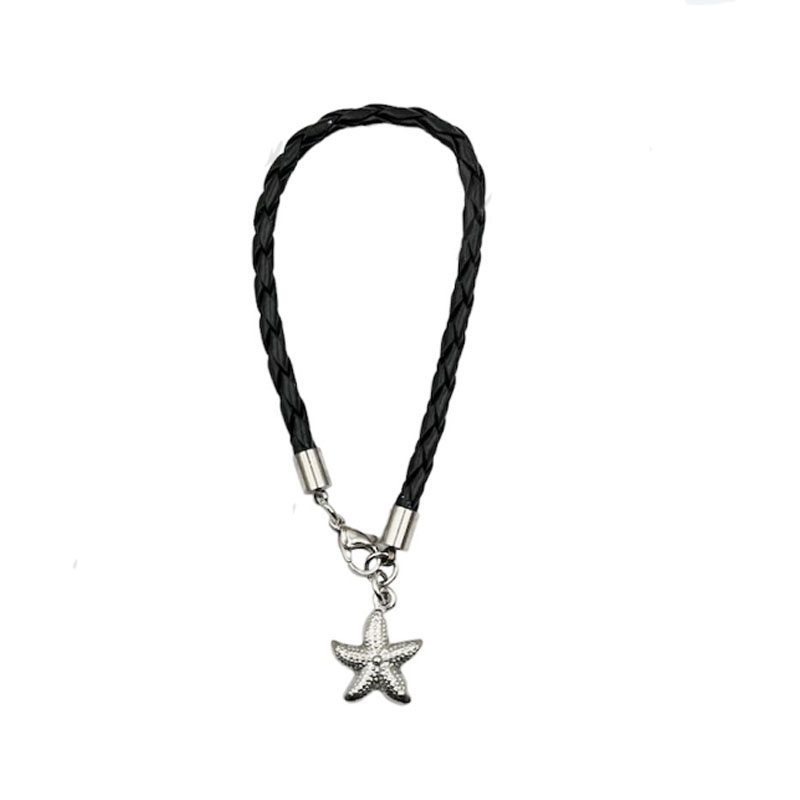 Pulsera Caucho con Estrella