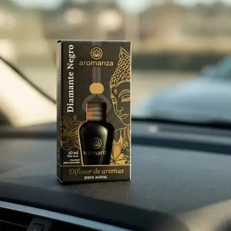 Difusor para Auto Aromanza Diamante Negro 12ml