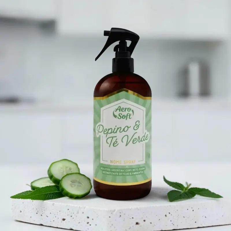 Perfumina Home Spray Aero Soft Pepino y Te Verde 500ml