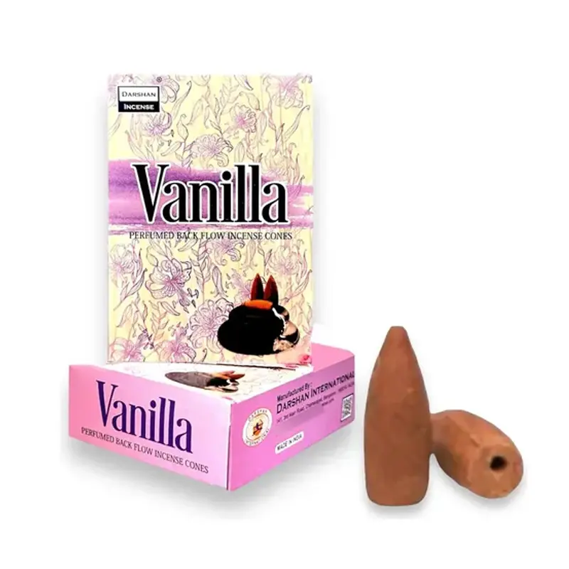 Conos para Cascada de Humo Darshan Vanilla x10u