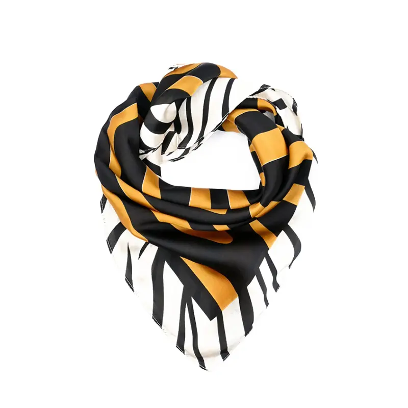 Pañuelo Print Zebra Brown 70x70cm