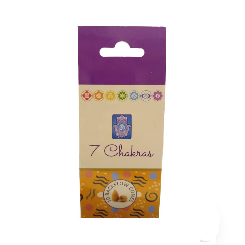Conos para Cascada de Humo 7 Chakras Om