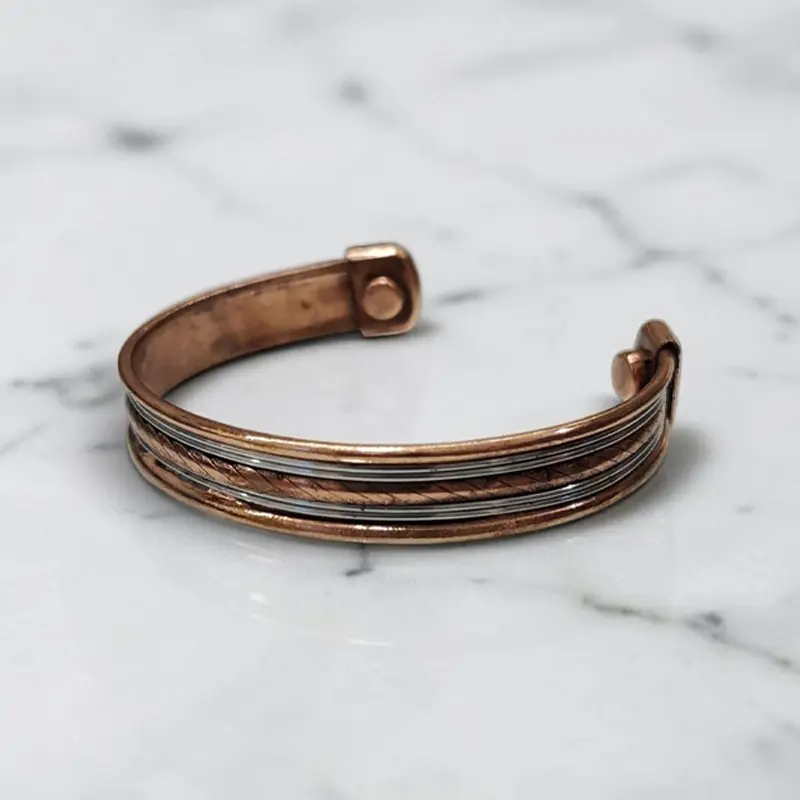 Pulsera Magnetica Cobre con Imanes N°2