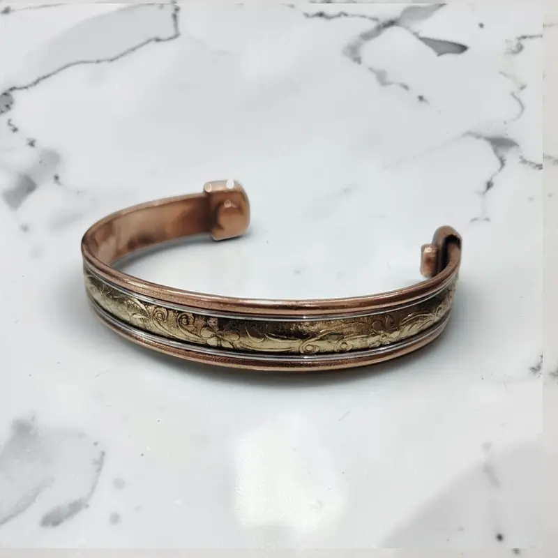 Pulsera Magnetica Cobre con Imanes N°6