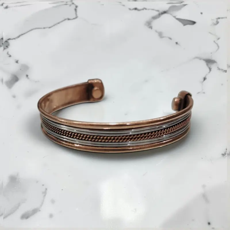 Pulsera Magnetica Cobre con Imanes N°7