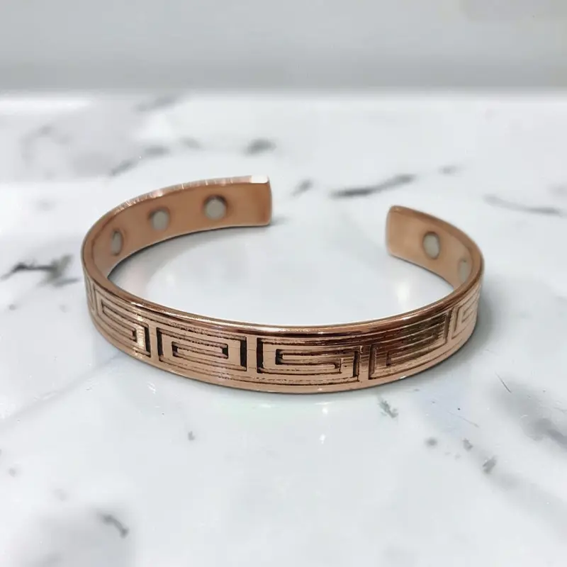 Pulsera Magnetica Cobre con Imanes N°10
