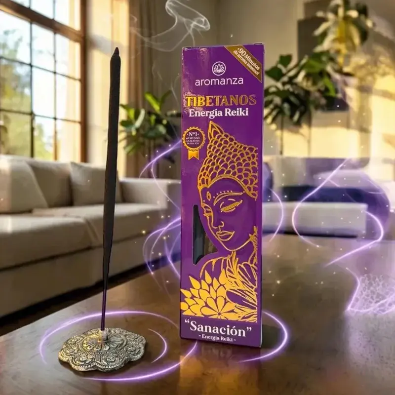 Sahumerios Aromanza Tibetanos Energia Reiki, Sanacion