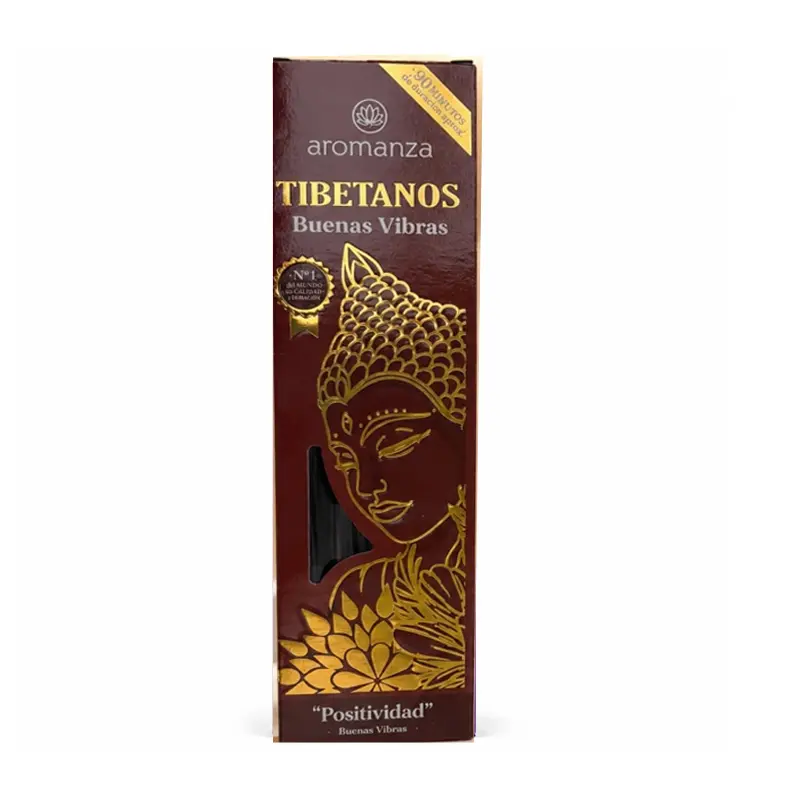 Sahumerios Aromanza Tibetanos Buenas Vibras, Positividad