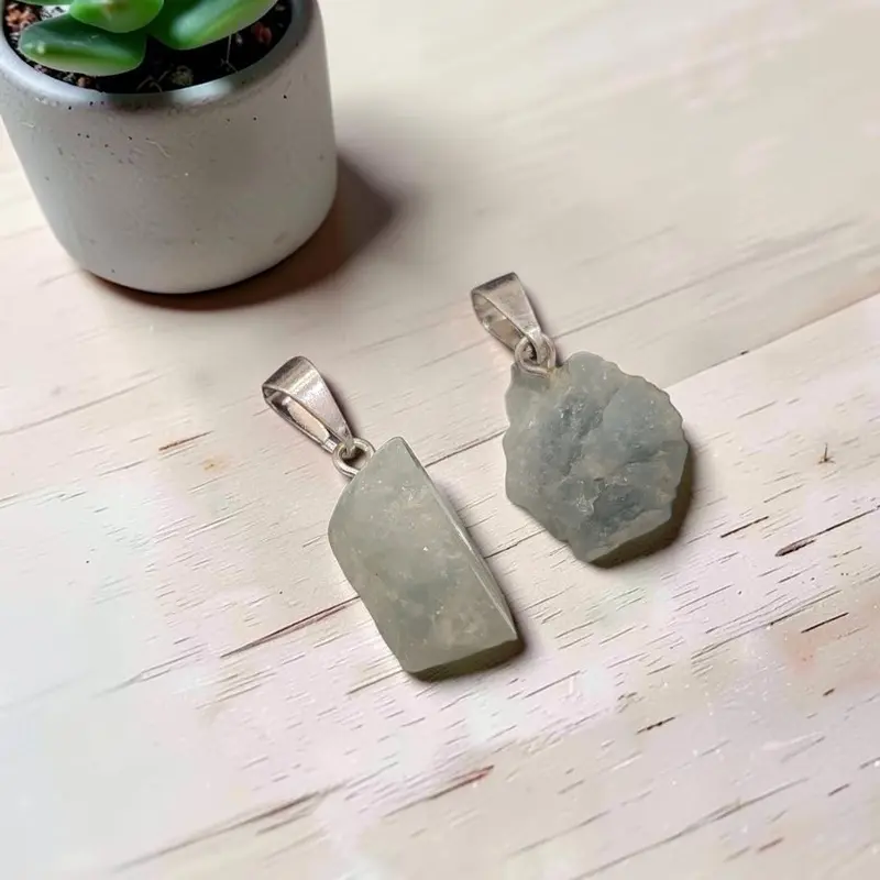 Dije Gema Aguamarina Clavado