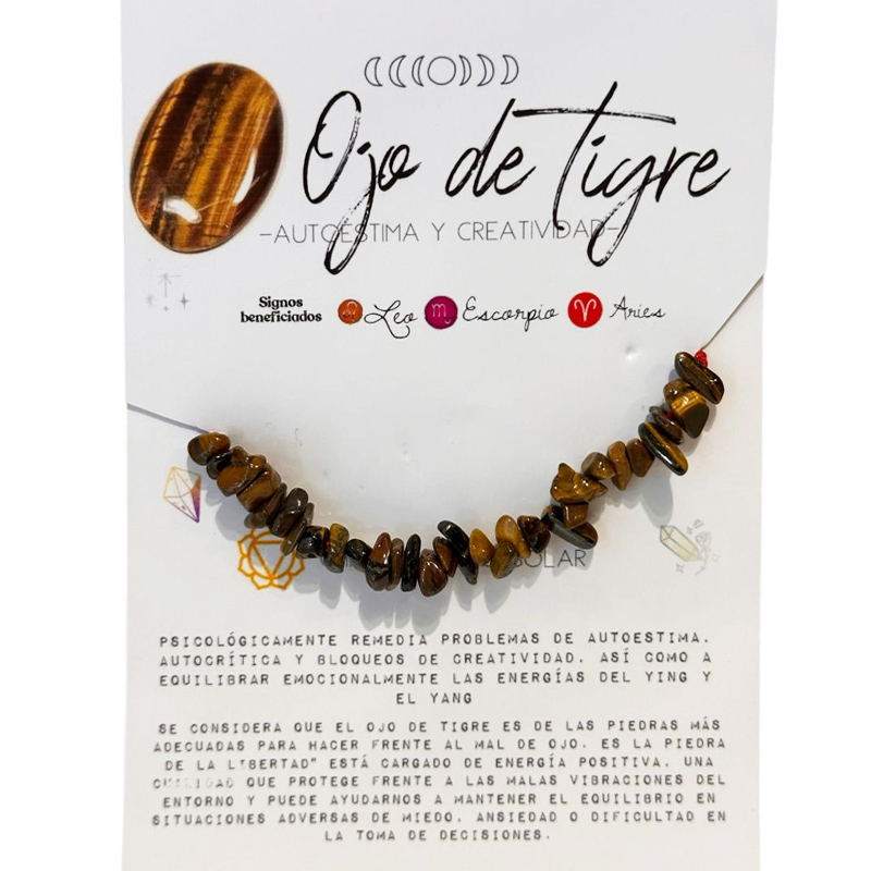 Pulsera Gema Ojo de Tigre