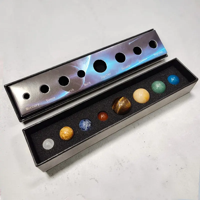 Kit Gemas Esferas 8 Planetas