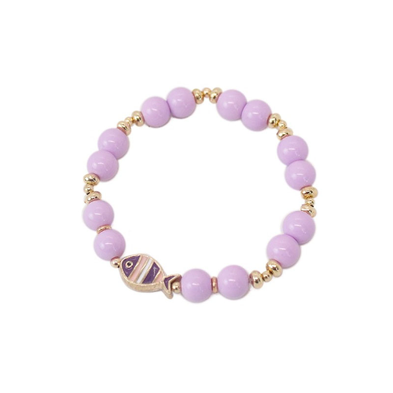 Pulsera Violeta con Pez