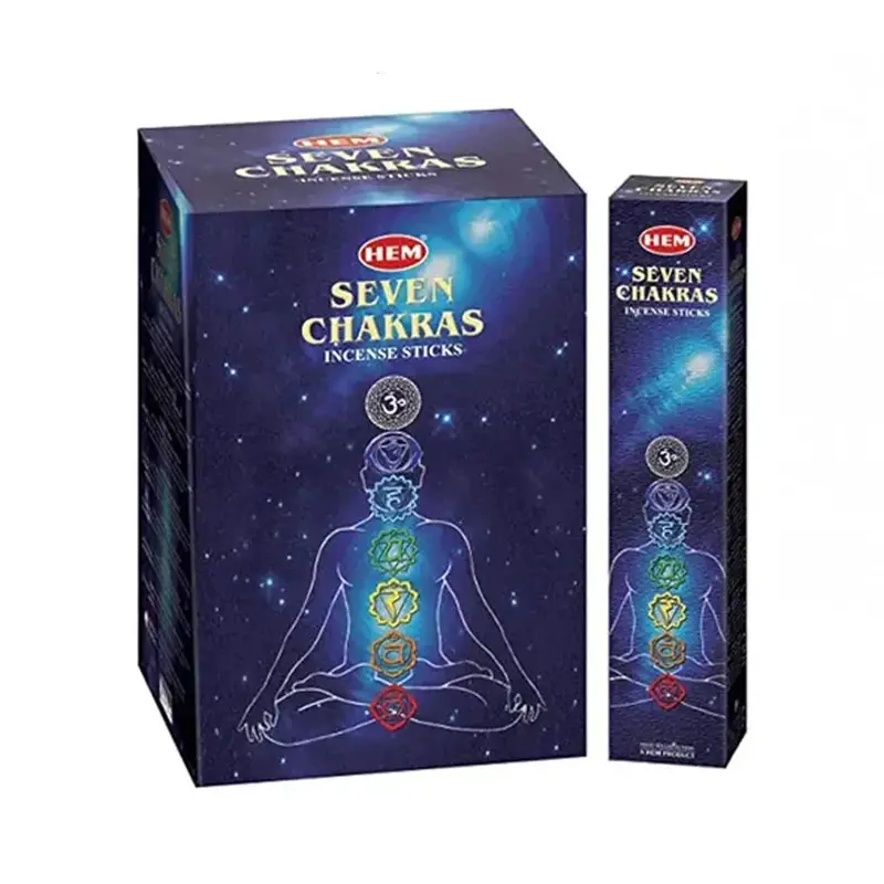 Sahumerio Hem Siete Chakras