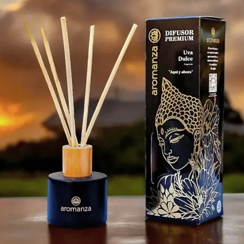 Difusor Premium Aromanza 125 ml, Uva Dulce