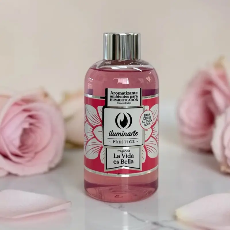 Aromatizante de Ambientes para Humidificador La Vida es Bella, Iluminarte 200ml