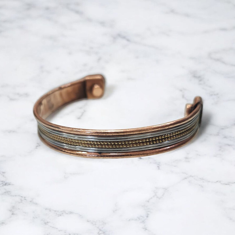 Pulsera Magnetica Cobre con Imanes N°4