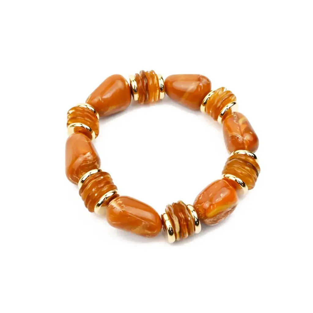 Pulsera Elástica Chic Ambar