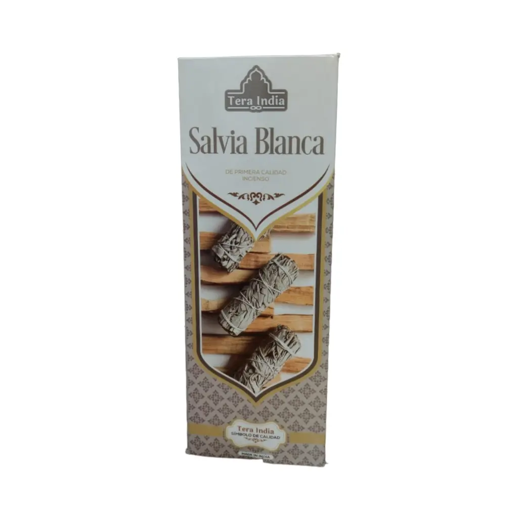 Sahumerio Tera India Salvia Blanca x20u