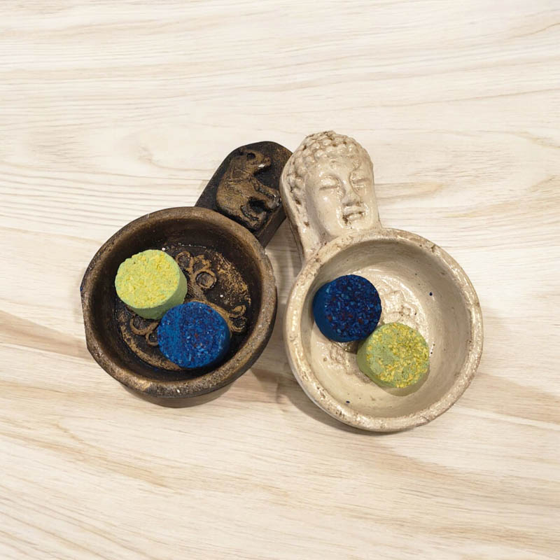 Sahumador Modelos Varios con Carbones x2u