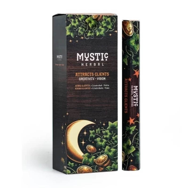Sahumerio Mystic Herbal Atrae Clientes x20u