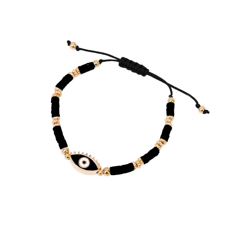 Pulsera Hilo Negro con Ojo Turco