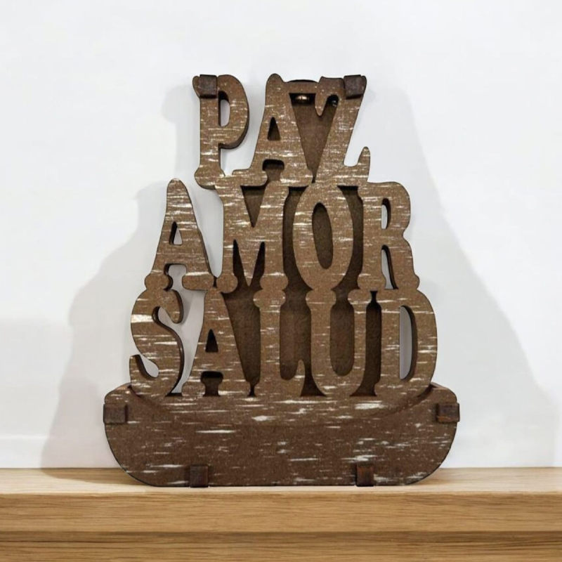 Cascada de Humo Paz, Amor, Salud Colores Varios