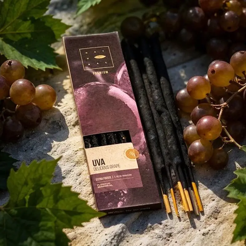 Sahumerio Sagrada Madre Natural Premium Uva x6u