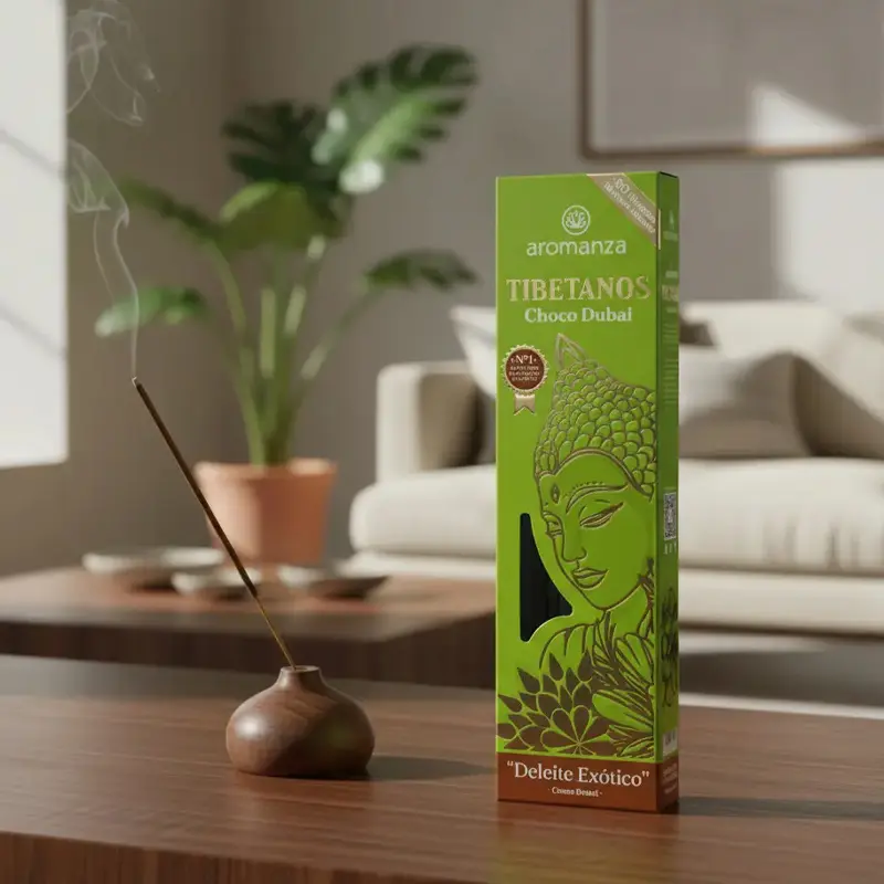 Sahumerios Aromanza Tibetanos Choco Dubai, Deleite Exótico