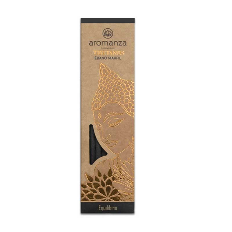 Sahumerios Aromanza Tibetanos Ebano Marfil, Equilibrio