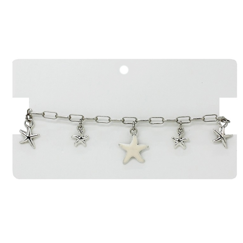 Tobillera Sea Star Blanca