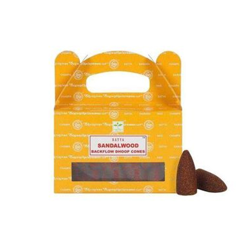 Conos para Cascada de Humo Satya Sandalwood 24u