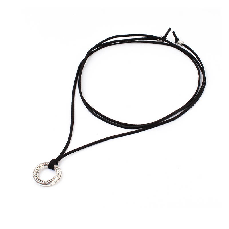 Collar Boho Circle Negro