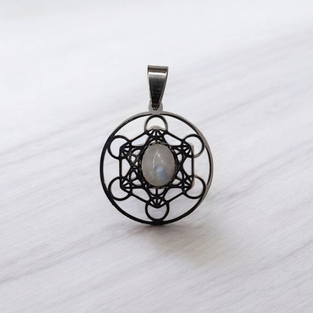 Dije Gema Piedra de la Luna Metatron
