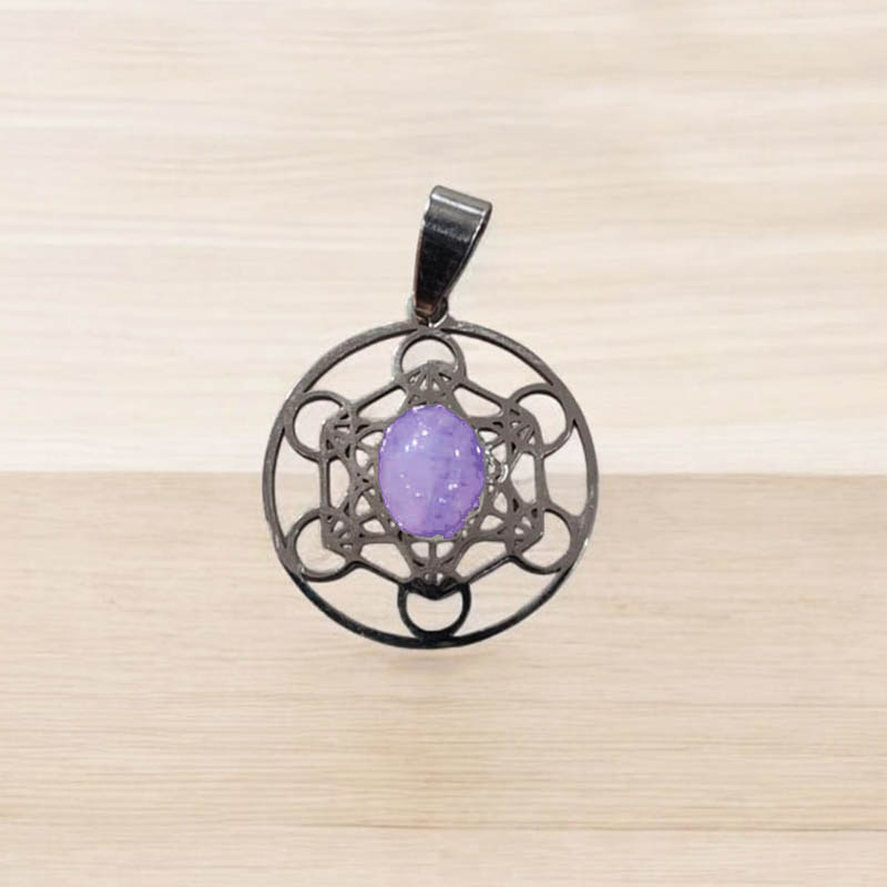 Dije Gema Amatista Metatron