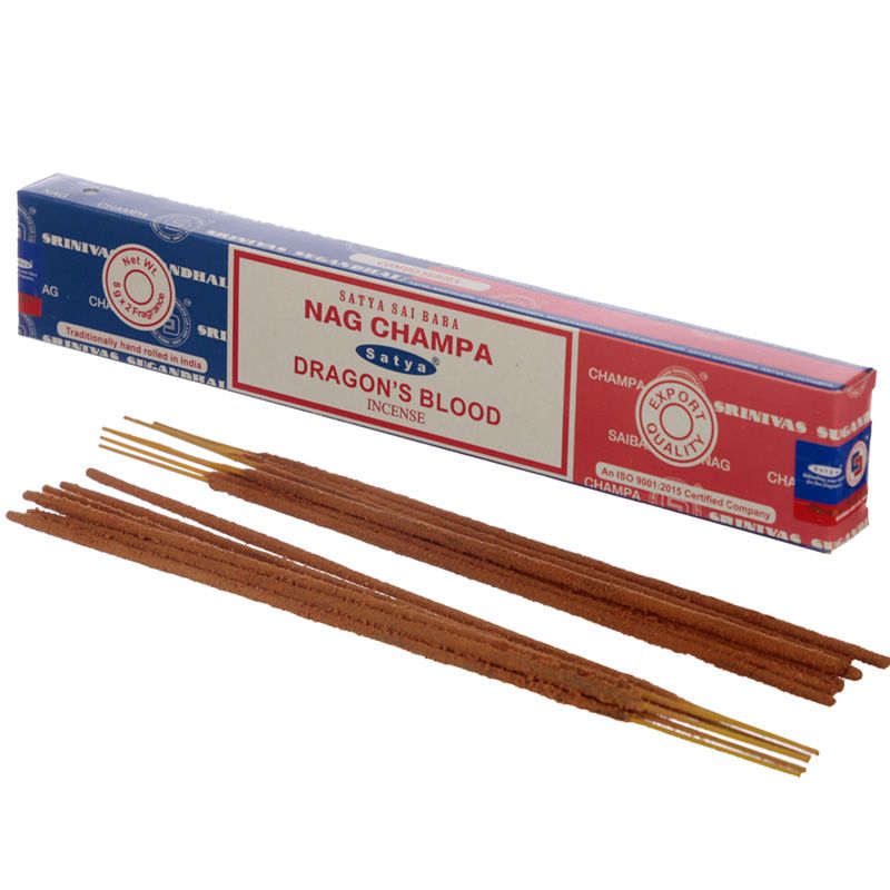 Sahumerio Satya Duo Nag Champa &amp; Dragons Blood x16g