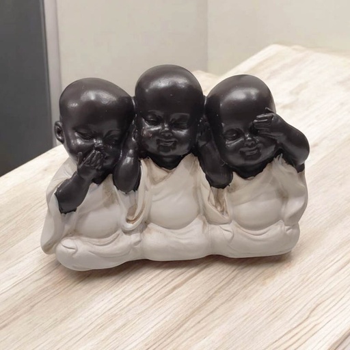 Fuente de Agua Grande Buda Dorado con Luz LED 40cm