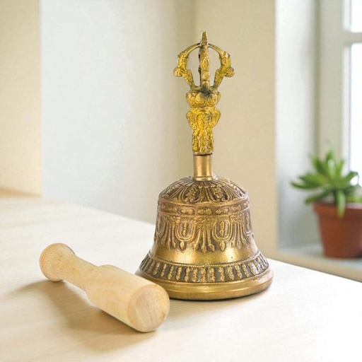 Campana Tibetana Bronce 13.5cm