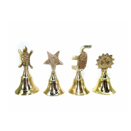 Campanas con Formas Bronce 8.5cm